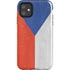 Czech Republic Flag Distressed iPhone 11 Impact Case