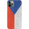 Czech Republic Flag Distressed iPhone 11 Pro Lite Case