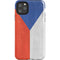 Czech Republic Flag Distressed iPhone 11 Pro Max Impact Case