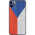 Czech Republic Flag Distressed iPhone 11 Pro Max Skin