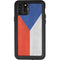 Czech Republic Flag Distressed iPhone 11 Pro Max Waterproof Case