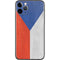 Czech Republic Flag Distressed iPhone 11 Pro Skin