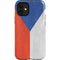 Czech Republic Flag Distressed iPhone 12 Mini Impact Case