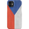 Czech Republic Flag Distressed iPhone 12 Mini Lite Case