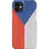 Czech Republic Flag Distressed iPhone 12 Mini Lite Case