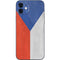 Czech Republic Flag Distressed iPhone 12 Mini Skin