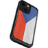 Czech Republic Flag Distressed iPhone 13 Cargo Case