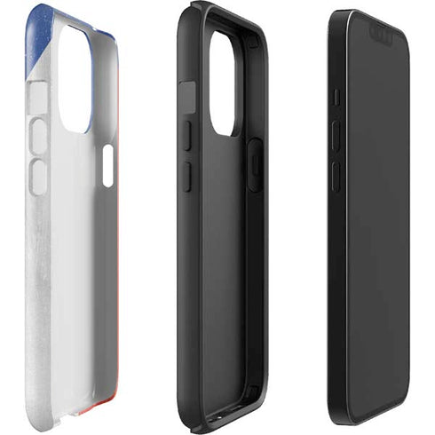 Czech Republic Flag Distressed iPhone 13 Pro Max Impact Case