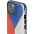 Czech Republic Flag Distressed iPhone 14 Impact Case