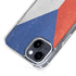 Czech Republic Flag Distressed iPhone 14 Plus MagSafe Case