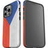 Czech Republic Flag Distressed iPhone 15 Pro Impact Case