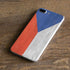 Czech Republic Flag Distressed iPhone 7 Plus Skin