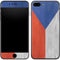 Czech Republic Flag Distressed iPhone 8 Plus Skin