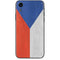 Czech Republic Flag Distressed iPhone XR Skin