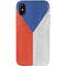 Czech Republic Flag Distressed iPhone XS Pro Case
