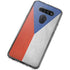 Czech Republic Flag Distressed LG K51/Q51 Clear Case
