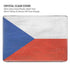 Czech Republic Flag Distressed MacBook Pro 16in (2019-20) Case plus Skin