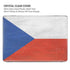 Czech Republic Flag Distressed MacBook Pro 16in (2021-25) Case plus Skin