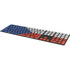 Czech Republic Flag Distressed Magic Keyboard with Numeric Keypad Skin