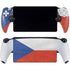 Czech Republic Flag Distressed PlayStation Portal Remote Player Skin