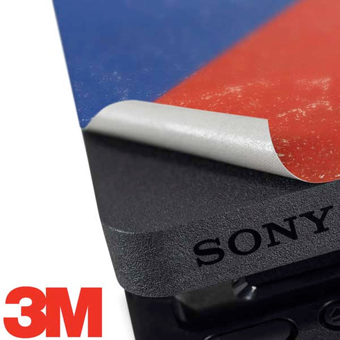 Czech Republic Flag Distressed PS4 Pro Bundle Skin