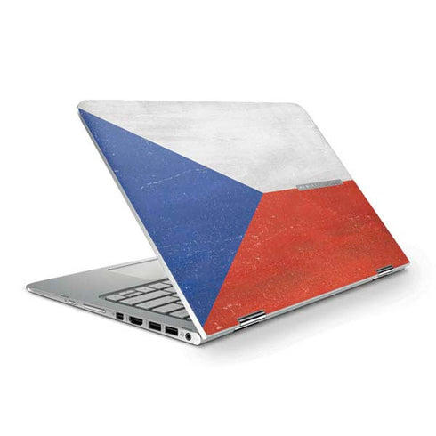Czech Republic Flag Distressed HP Spectre Skin