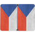 Czech Republic Flag Distressed Surface Duo Skin
