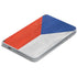 Czech Republic Flag Distressed Surface Duo Skin