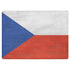 Czech Republic Flag Distressed Surface Laptop 3 13.5in Skin