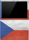 Czech Republic Flag Distressed Surface Pro 4 Skin