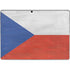 Czech Republic Flag Distressed Surface Pro 8 Skin