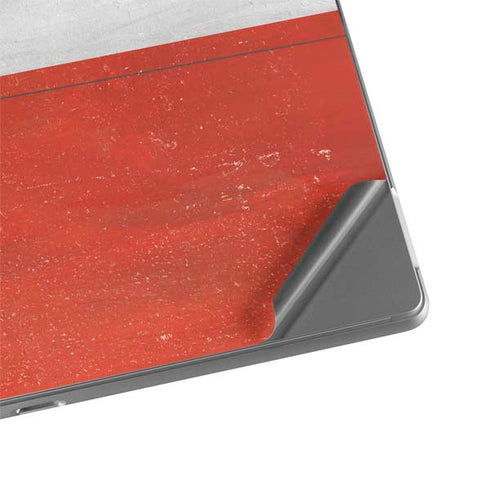 Czech Republic Flag Distressed Surface Pro 8 Skin