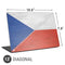 Czech Republic Flag Distressed Universal Laptop 13in (10.6 x 7.6in) Skin