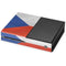 Czech Republic Flag Distressed Xbox One Console Skin
