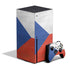 Czech Republic Flag Distressed Xbox Series X Bundle Skin