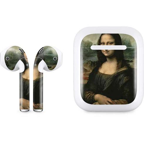 da Vinci - Mona Lisa by Da Vinci Apple AirPods Skin