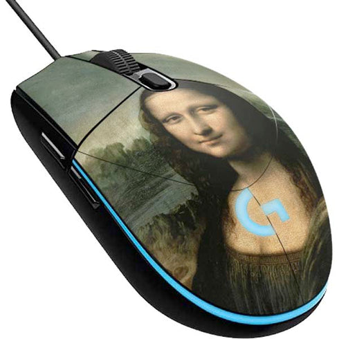 Leonardo da Vinci Mona Lisa G203 Prodigy RGB Wired Gaming Mouse Skin