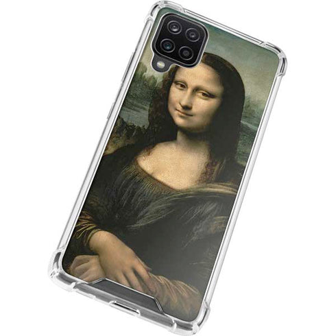 Leonardo da Vinci Mona Lisa Galaxy A12 Clear Case