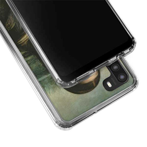 Leonardo da Vinci Mona Lisa Galaxy A21 Clear Case