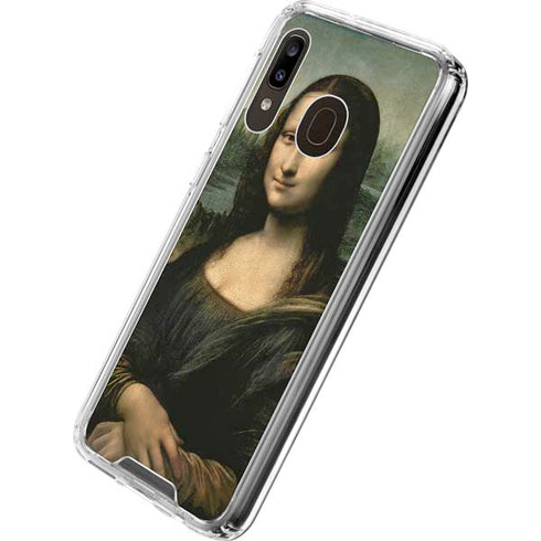 Leonardo da Vinci Mona Lisa Galaxy A30 Clear Case