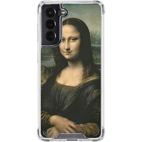 Leonardo da Vinci Mona Lisa Galaxy S21 5G Clear Case