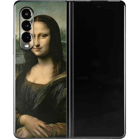 Leonardo da Vinci Mona Lisa Galaxy Z Fold3 5G Skin