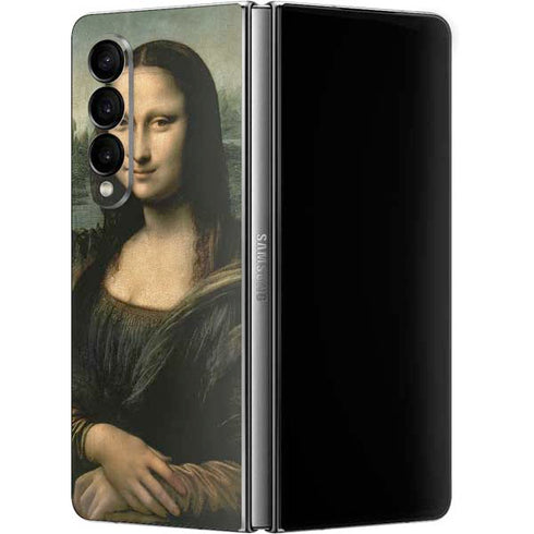 Leonardo da Vinci Mona Lisa Galaxy Z Fold4 5G Skin