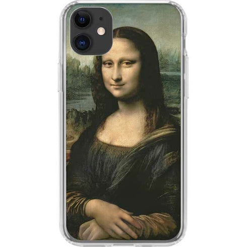 da Vinci - Mona Lisa by Da Vinci iPhone 11 Clear Case