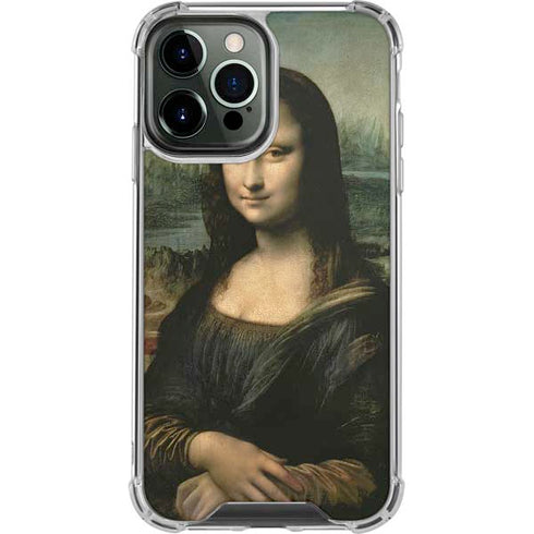 Leonardo da Vinci Mona Lisa iPhone 14 Pro Max Clear Case