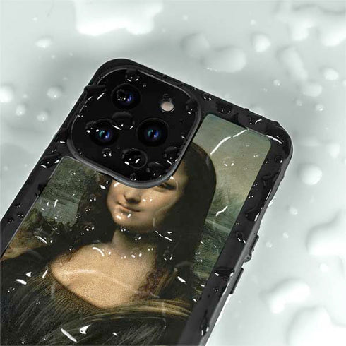 Leonardo da Vinci Mona Lisa iPhone 14 Pro Waterproof Case