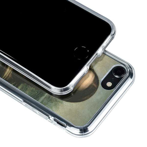 Leonardo da Vinci Mona Lisa iPhone SE (2nd & 3rd Gen) Clear Case