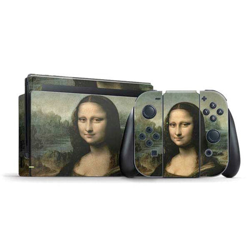 Leonardo da Vinci Mona Lisa Nintendo Switch Bundle Skin