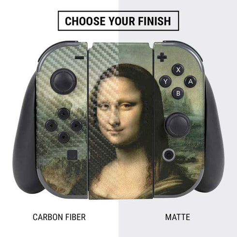 Leonardo da Vinci Mona Lisa Nintendo Switch Bundle Skin