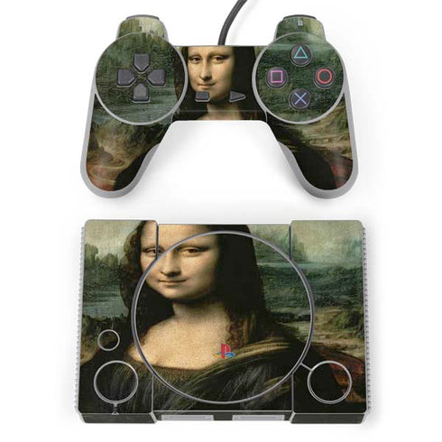 Leonardo da Vinci Mona Lisa PlayStation Classic Bundle Skin